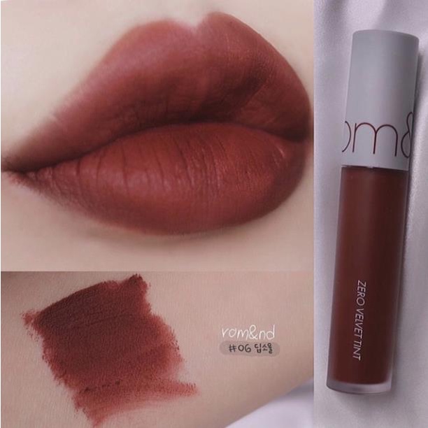 Son kem lì ROMAND Zero Velvet Tint (Có Sẵn) 👄