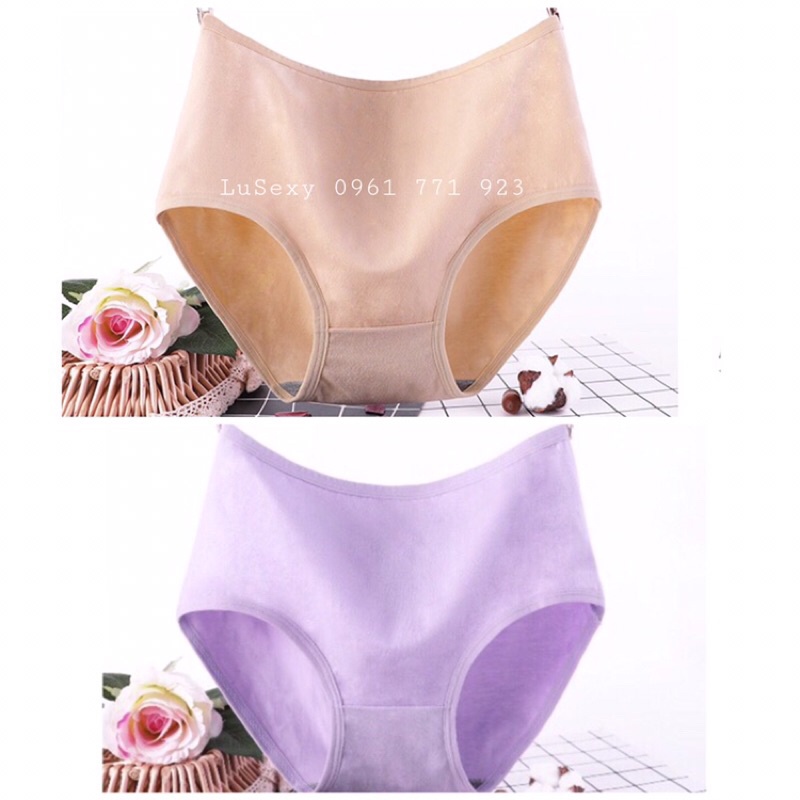 QUẦN LÓT BIG SIZE cotton SIZE TO siêu co giãn đẹp - Quần lót form to ngoại cỡ cho người béo mập bigsize màu da đen
