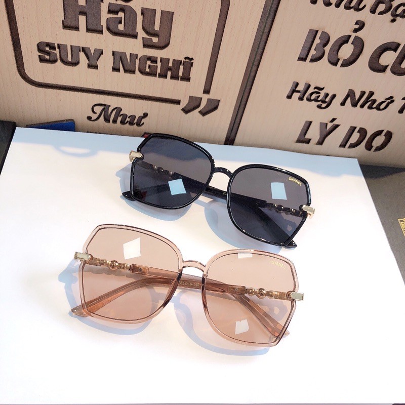 Kính mát nữ Cha neo Chống tia UV, Kính râm Mẫu mới 2021 cá tính thời trang hàn quốc | BigBuy360 - bigbuy360.vn