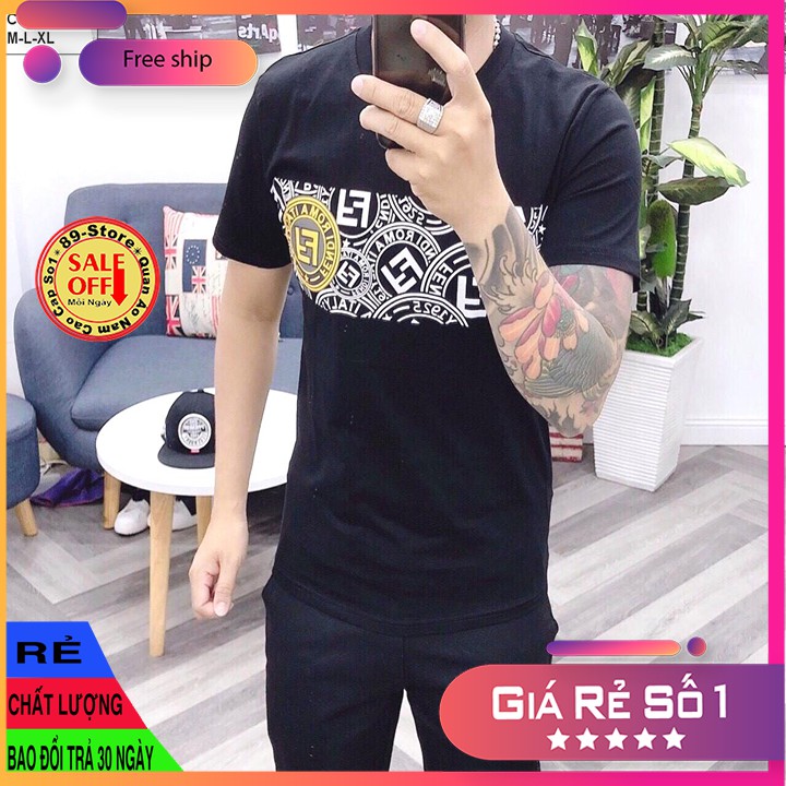 Áo Thun Nam Tay Ngắn Có Cổ Cao Cấp Thích Hợp Moi Lứa Tuổi Cam Kết Về Chất Lượng 🌟GIÁ RẺ NHẤT🌟