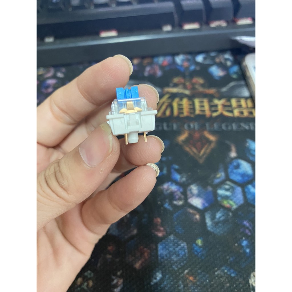 [Xả kho] Bộ 10 Nút Switch blue có chân cho bàn phím cơ -Nút thay thế phím cơ chuẩn | BigBuy360 - bigbuy360.vn