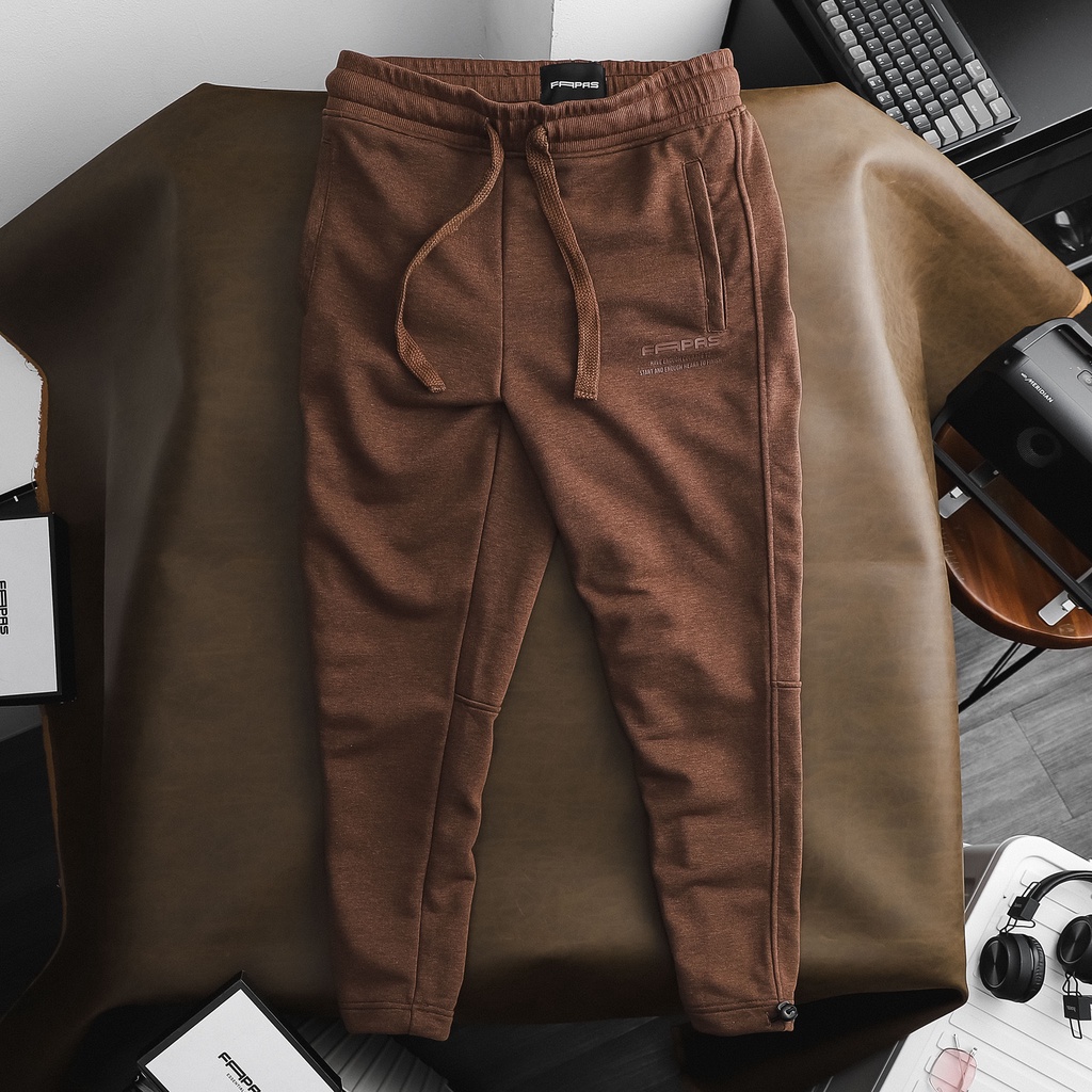 Quần Jogger Hook Nam Đính Logo Tinh Tế Năng Động Chất Vải Cotton Thoải Mái Khô Thoáng - FAPAS