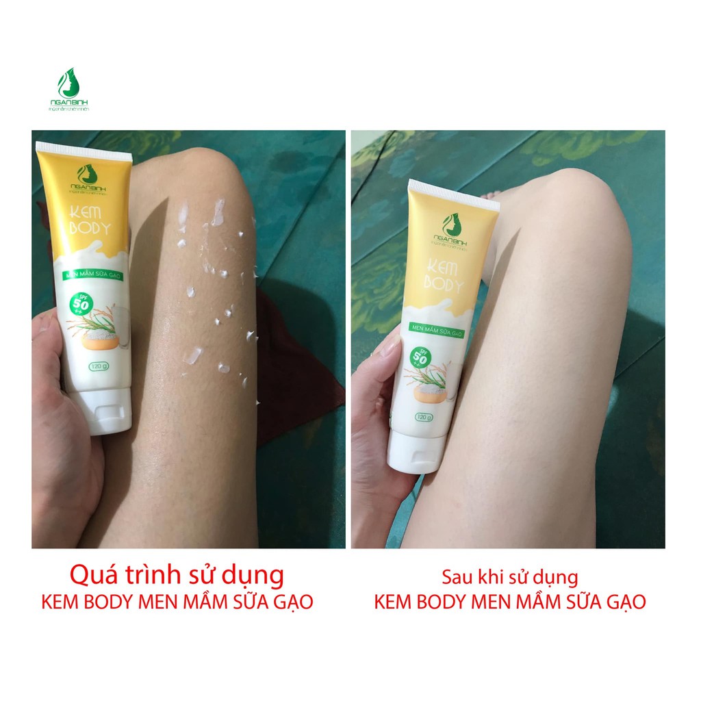 [Chính hãng] Kem Body Men Mầm Sữa Gạo Trắng Da | BigBuy360 - bigbuy360.vn