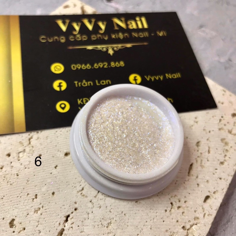 Bột nhũ pha lê bắt sáng