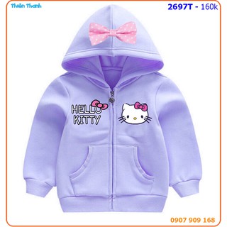 Áo khoác bé gái kitty xinh xắn - 2697