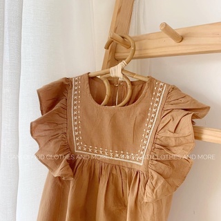 váy đũi vintage phong cách hàn quốc