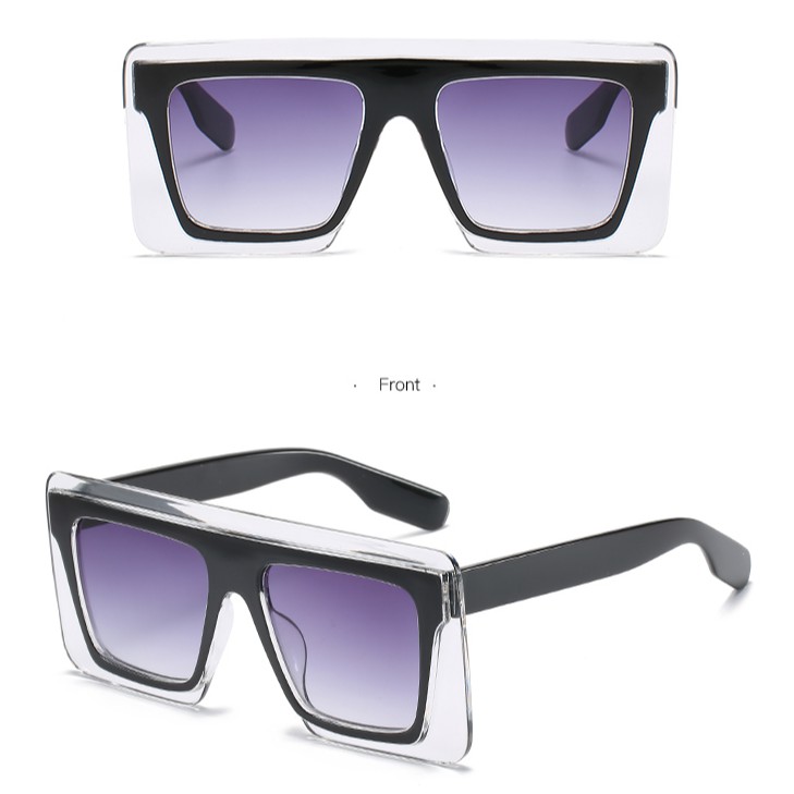 Kính mát gọng vuông phong cách cổ điển cho nam và nữ