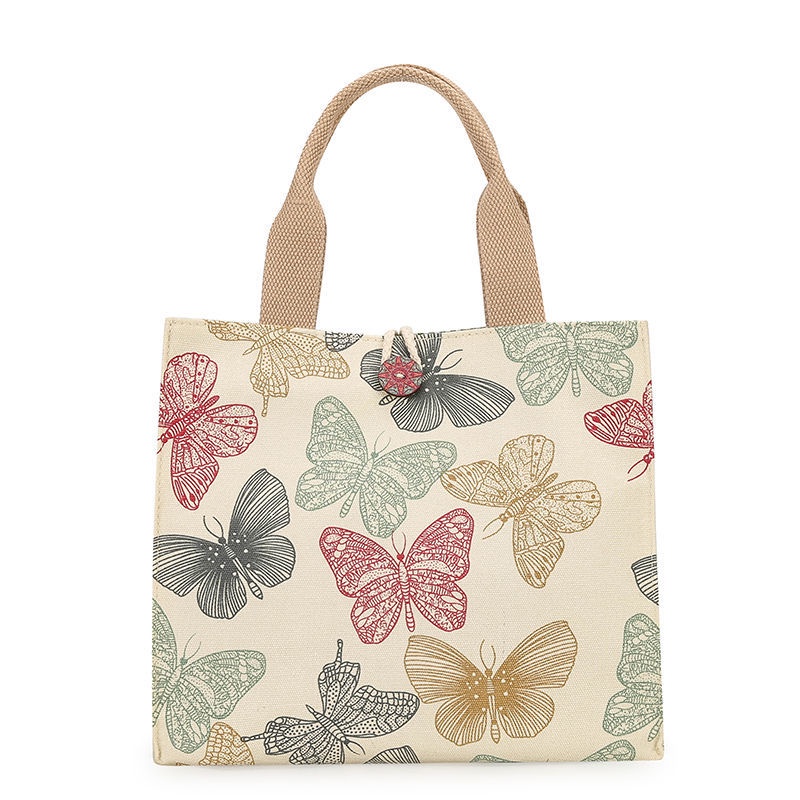 Túi Đựng Cơm Trưa Phong Cách Nhật Bản Xinh Xắn Túi ăn trưa Túi vải tote Túi dã ngoại Túi bento Túi cách nhiệt Trang chủ Túi ăn trưa lõm Túi ăn trưa cách nhiệt