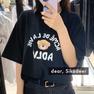 ADLV Short-sleeved T-shirt Printing Fashion Casual All-match Cotton Men and Women