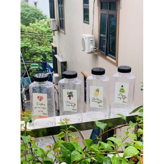 Chai nhựa đựng trà sữa/ đồ uống nhiều hình