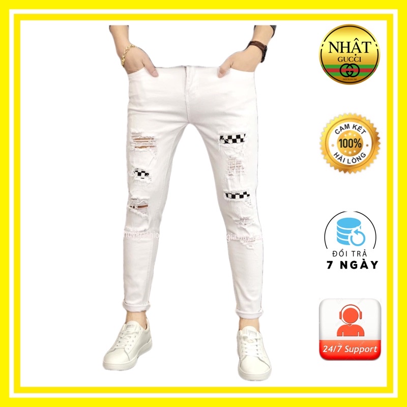 quần jean nam xanh xám bạc nhiều màu thời trang cao cấp