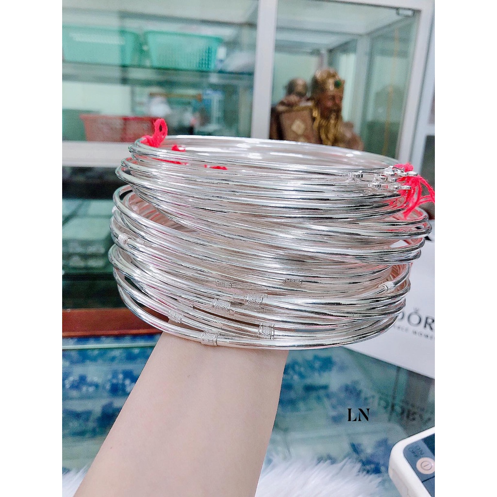 dây chuyền nữ bạc, kiềng đeo cổ.