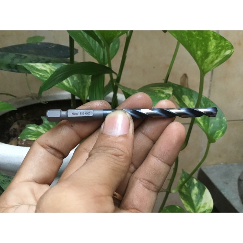 Mũi Khoan Inox BOSCH Impact 6mm-9,8Cm