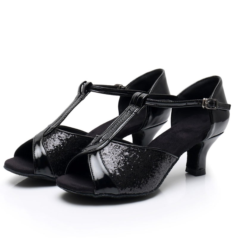 Giày Khiêu Vũ Latin Đế Mềm 5/7cm Chuyên Dụng Cho Người Lớn
