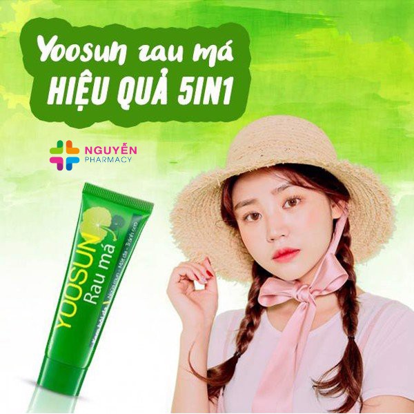 Yoosun Rau má kem ngừa sẹo ngừa mụn giảm thâm từ thảo dược