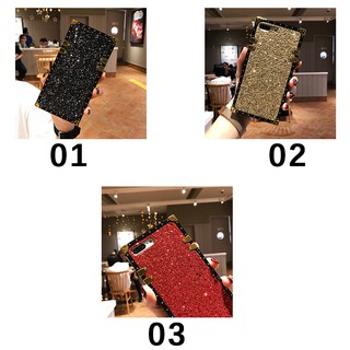 Ốp điện thoại vuông đính đá lấp lánh cho iPhone 6/6S/6 Plus/6S Plus/7/7 Plus/8/8 Plus/X/XS/XR/XS MAX