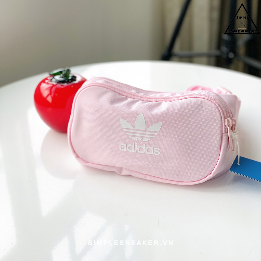 Túi Đeo Chéo Adidas 💙FREESHIP💙Giảm 20k Khi Nhập Mã [TUICHEONU] Adidas ESSENTIAL CROSSBODY FL9658 Clear Pink Chính Hãng