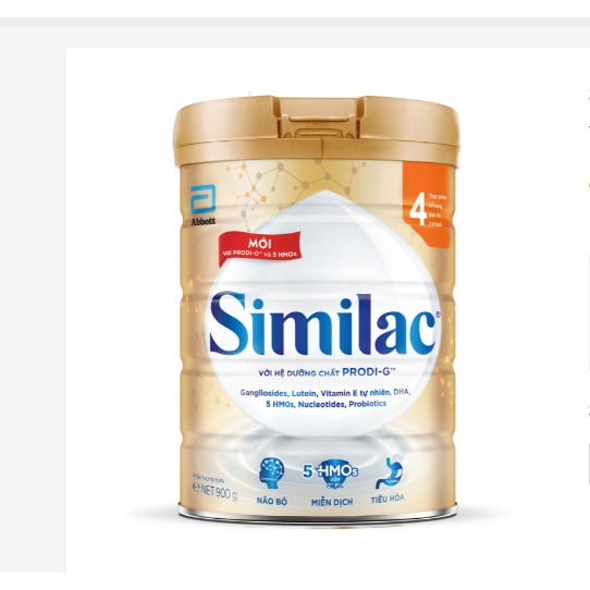 Rẻ nhất Shopee Sữabột Similac HMO 4 5G 900g Date NEW 2023