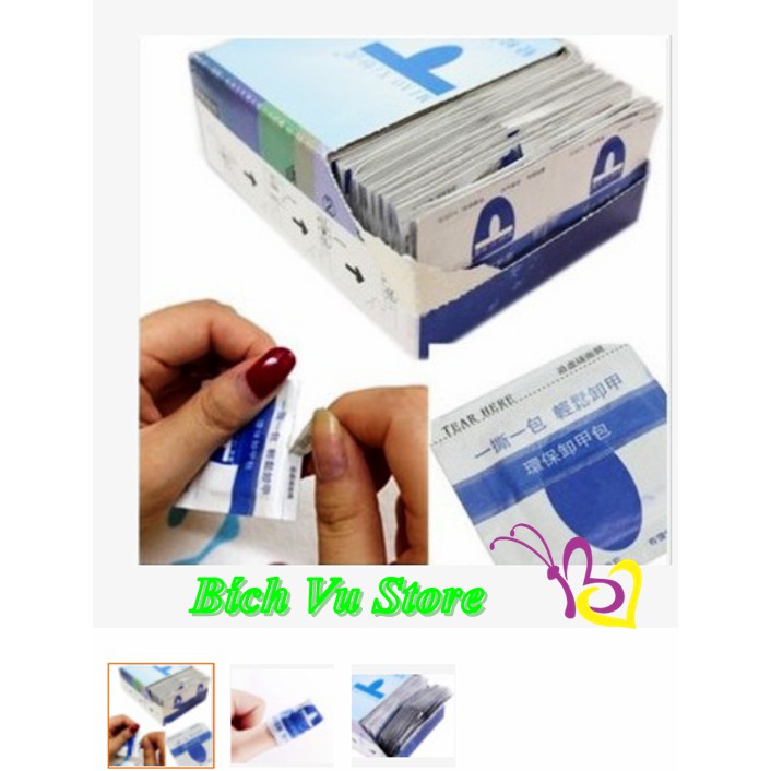 Giấy ủ phá Gel; lau gel (100 cái/36k; 200 cái/69k) | BigBuy360 - bigbuy360.vn