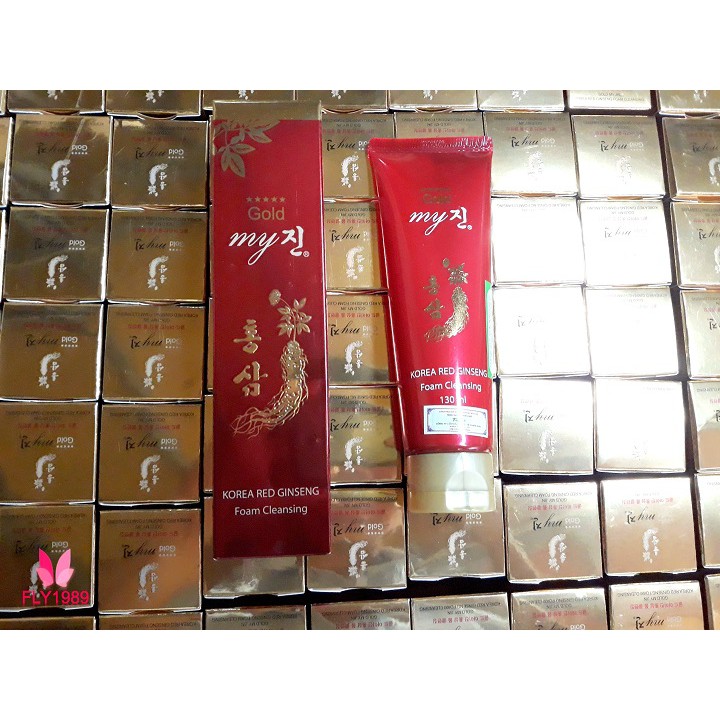 Sữa rửa mặt nhân sâm đỏ My Gold ⭐Sữa rửa mặt Chính Hãng Hàn Quốc⭐ RED GINGSENG