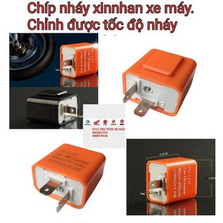 Chíp nháy xinnhan xe máy chỉnh được tốc độ nháy - Vindecal BD