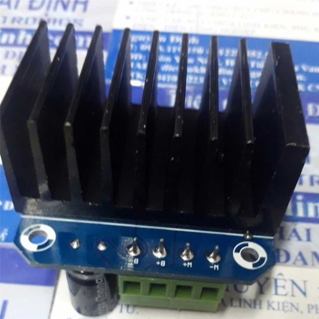 Module Điều Khiển Động Cơ BTS7960 6-27V 43A bảo vệ áp thấp quá dòng áp quá nhiệt KDE2150