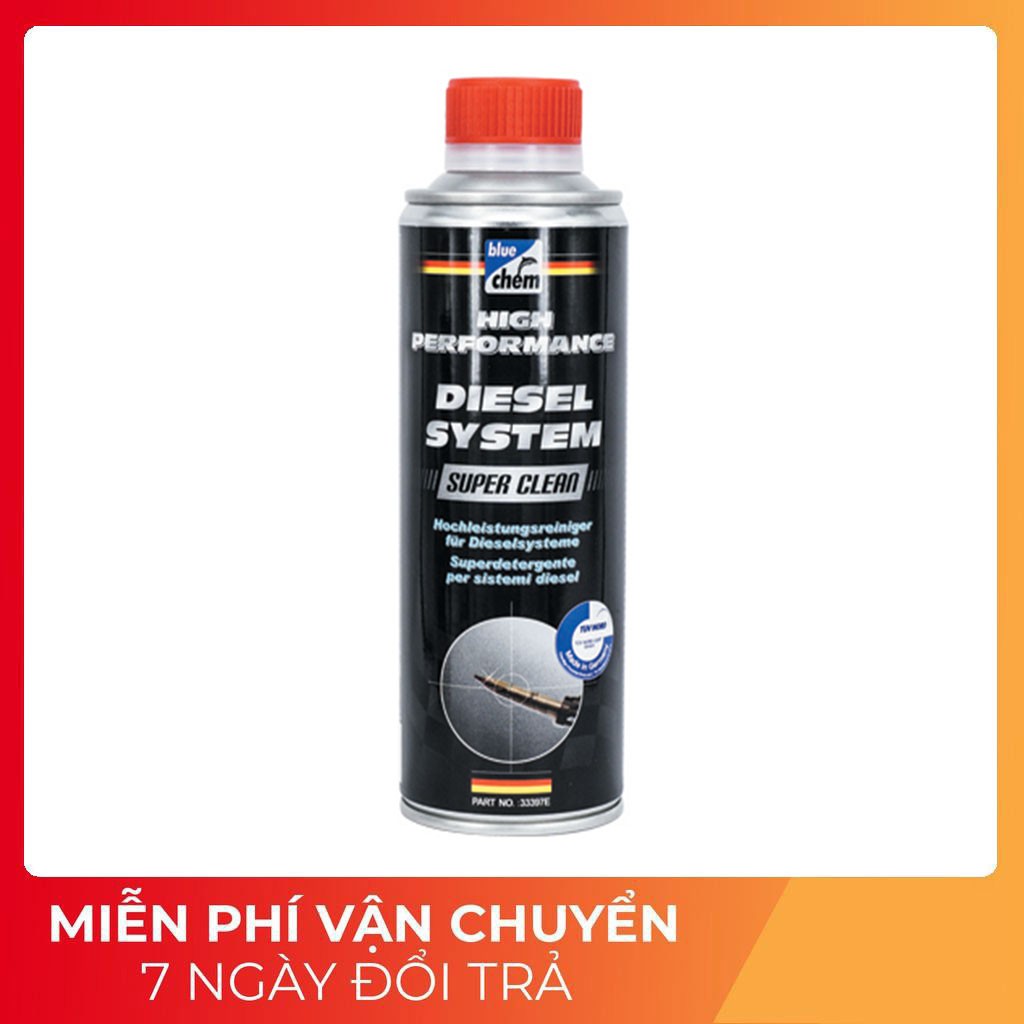 Chai Siêu Vệ Sinh Hệ Thống Dầu Hiệu Suất Cao Bluechem Diesel System Super Clean 33397E (350ml)