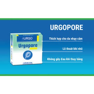 Băng Keo Lụa Y Tế Urgopore 2.5x5cm