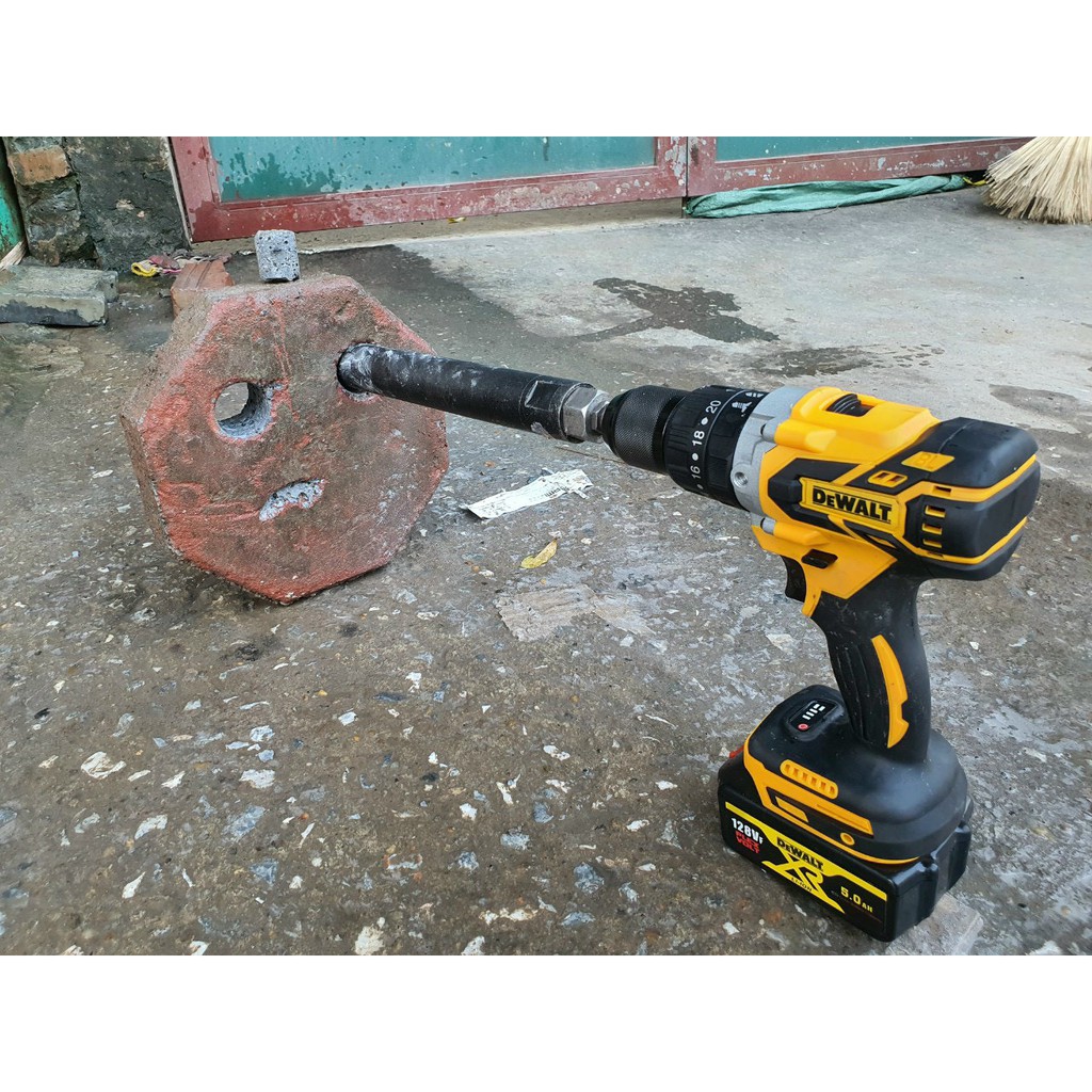 Thân Máy Khoan pin Dewalt không chổi than đầu auto lock ruột đồng 100%