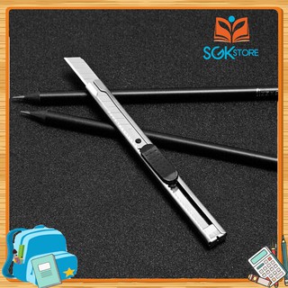 Dao Rọc Giấy  Inox không gỉ Deli, Comix, Baoke