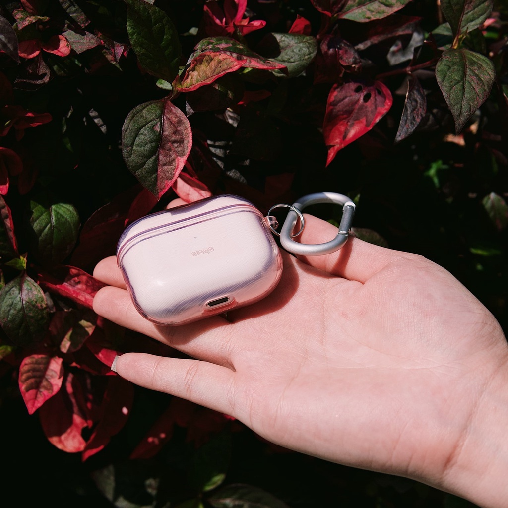 Ốp Elago Clear Hang cho tai nghe không dây Air.pods Pro và Air.pods 3