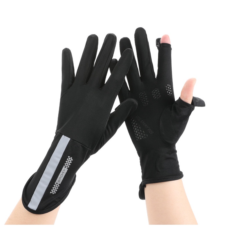 Găng Tay Lái Xe F06 Siêu Mỏng Chống Tia UV Chống Trượt Có Thể Chạm Màn Hình Cảm Ứng Tiện Dụng Cho Nữ