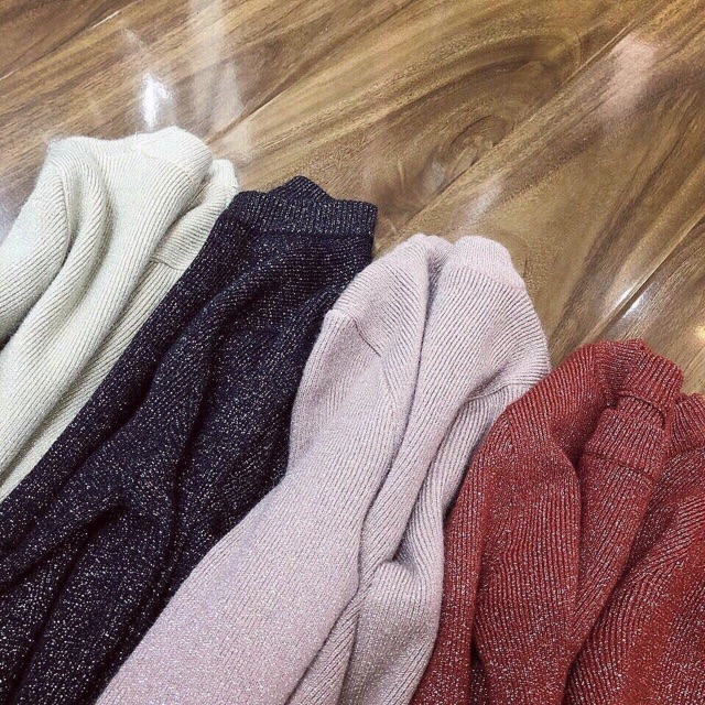 Áo nhũ len tăm | BigBuy360 - bigbuy360.vn