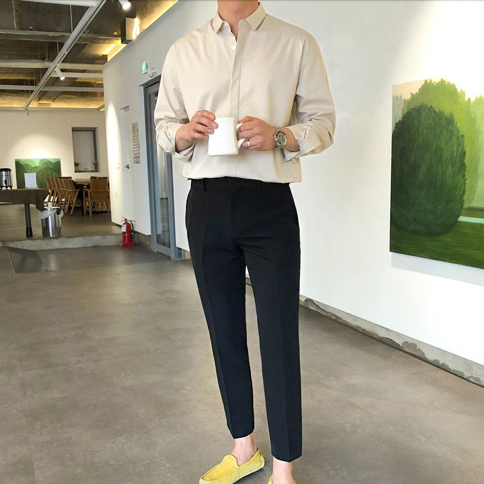 Áo sơ mi nam Double'D chất lụa vải mềm mịn SMT | BigBuy360 - bigbuy360.vn