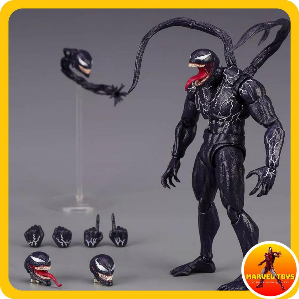 Mô Hình SHF Venom Marvel Cao 20 Cm Có Khớp Cử Động