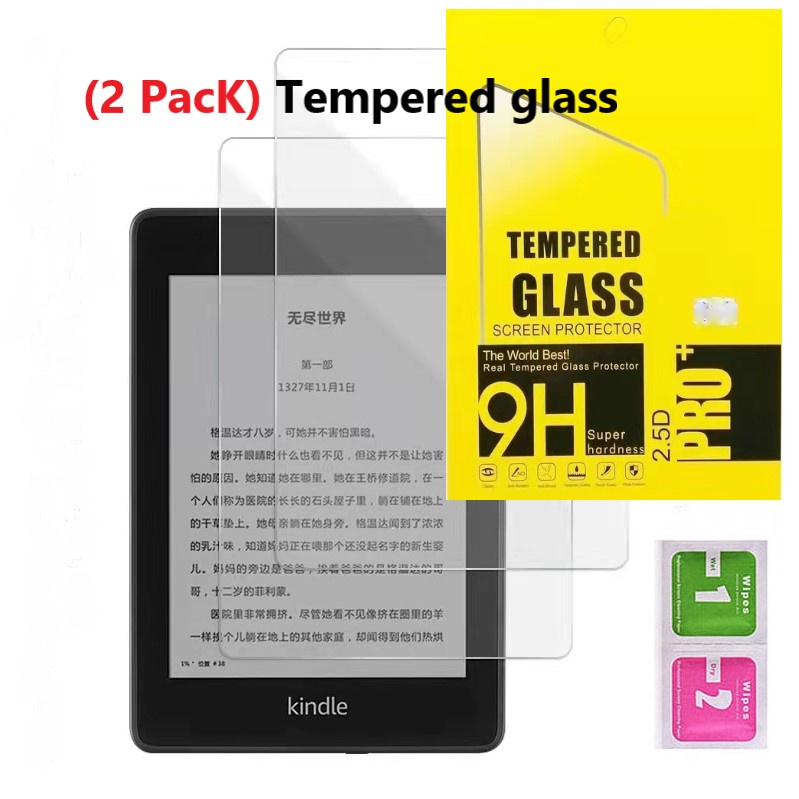 Set 2 Kính Cường Lực Trong Suốt Bảo Vệ Màn Hình Cho Amazon Kindle 11th Generation 2022 6.0inch Kindle paperwhite5 2021 11th 6.8 "paperwhite4 10th