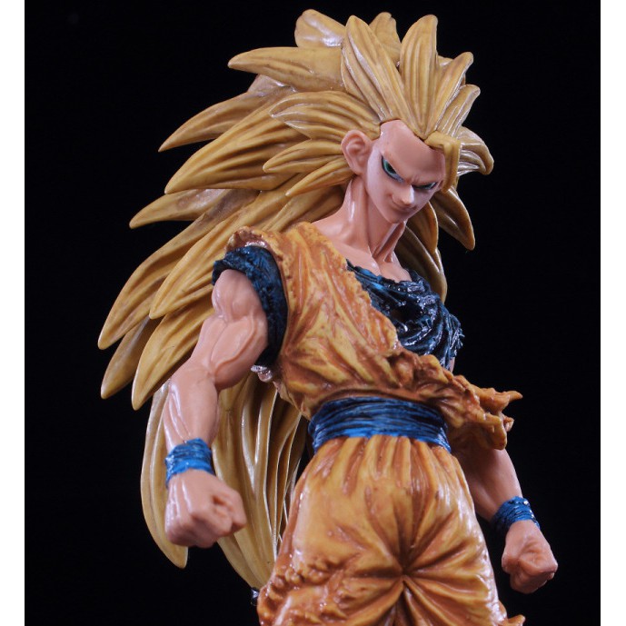 Mô hình nhân vật Son Goku SS3 cao 22CM dragon ball 7 viên ngọc rồng