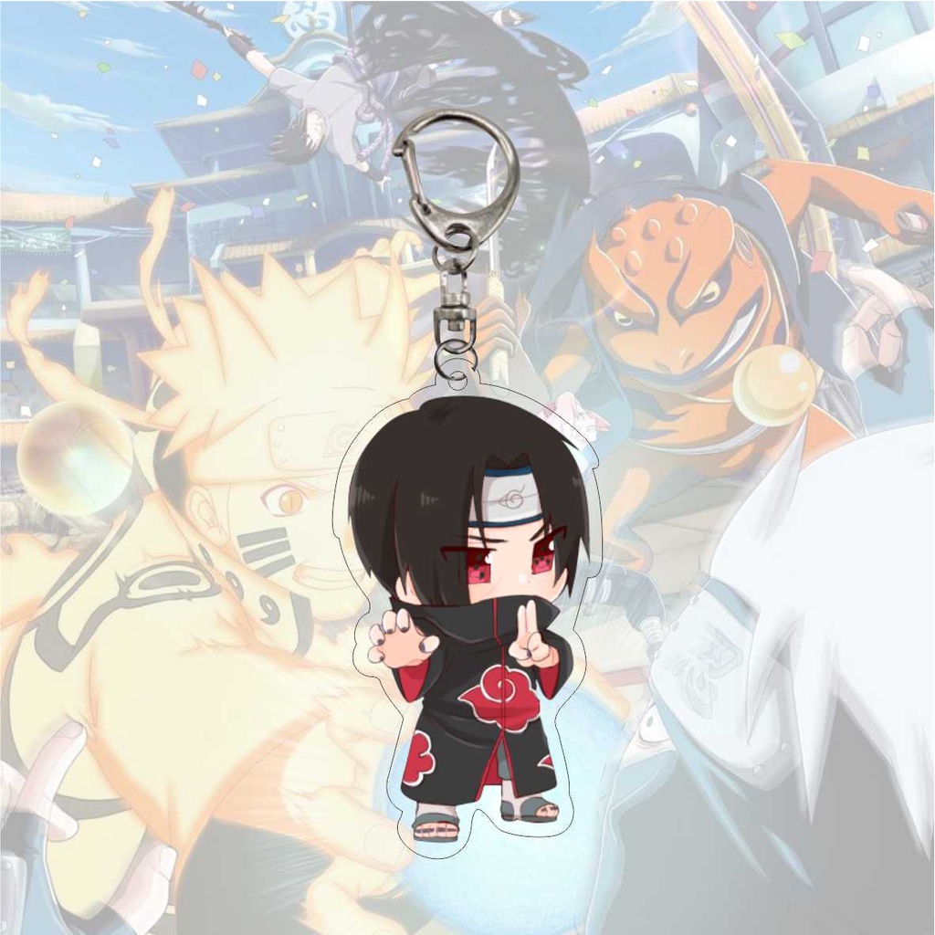 Móc Chìa Khóa Hình Anime Naruto Bằng Acrylic Dễ Thương