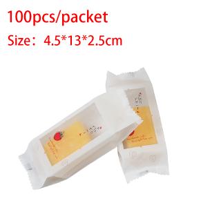 Set 100 Túi Đựng Bánh Kẹo In Hoa Dễ Thương
