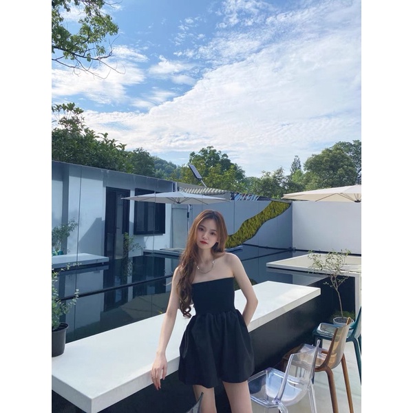 Quần liền cúp ngực cá tính