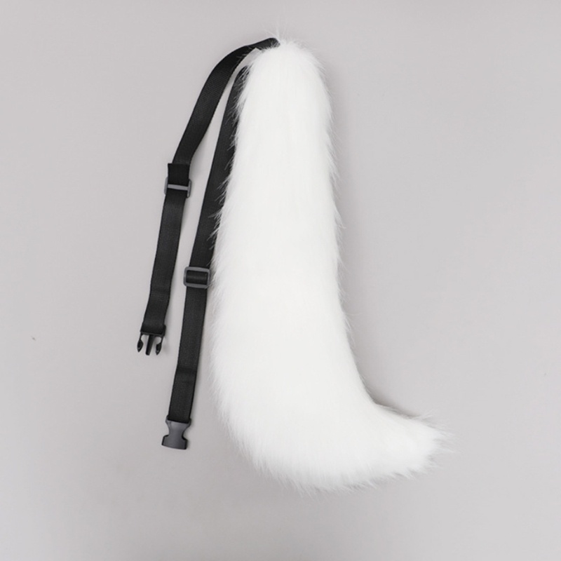 Băng Đô Cài Tóc Hình Tai Sói Có Đuôi Dùng Hóa Trang