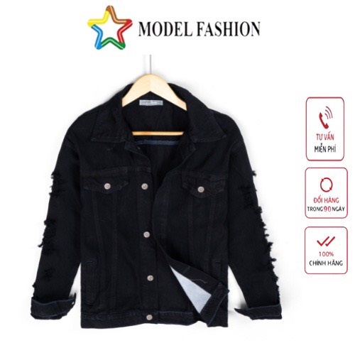 Áo khoác jean nam Model fashion thời trang cao cấp AKJ008