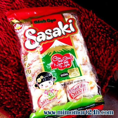 Bánh Gạo Sasaki gói 150g
