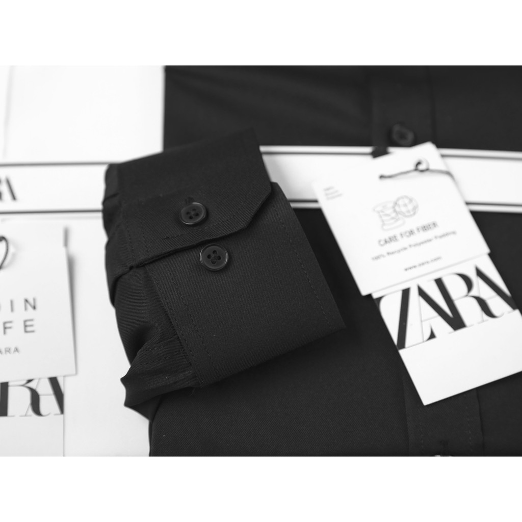 Áo sơ mi trụ ZARA [BAO ĐỔI TRẢ] [FREESHIP] hút hồn phái nữ | BigBuy360 - bigbuy360.vn