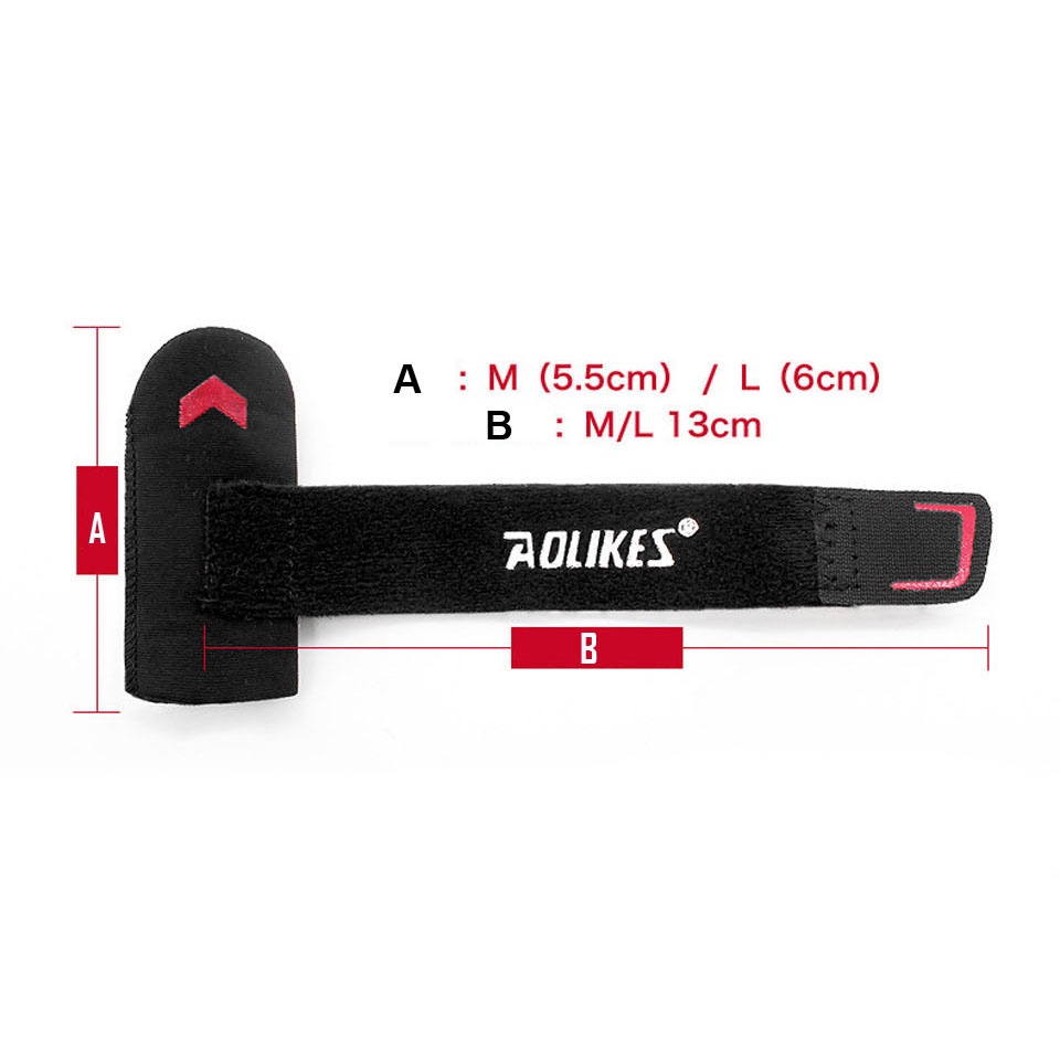 AOLIKES 1 Găng Bảo Vệ Ngón Tay Khi Chơi Thể Thao