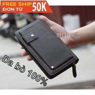 Ví dài - Ví da bò cầm tay V213.9019