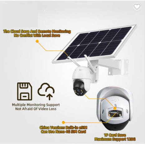 Camera giám sát năng lượng mặt trời 4G năng lượng mặt trời 2023