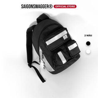 Balo Phản Quang SAIGON SWAGGER® - SGS Reflective Backpack Ngăn Chống Sốc Lap 15'