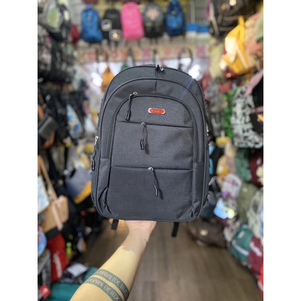 Balo Laptop Vải Canvas Cao Cấp Backpack 2810 Clothes Shop Balo Đi Học Đựng Laptop Ulzzang Unisex