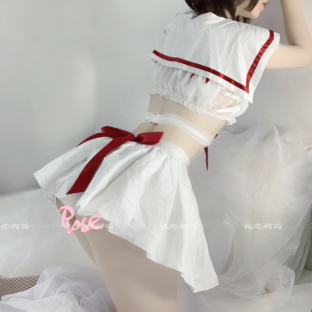 Bộ Đồng Phục Thủy Thủ Quyến Rũ Thời Trang Dành Cho Nữ